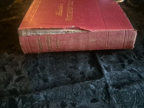 BAEDEKER'S GREAT BRITAIN Rare 1906 Hardbound Edition. Complete with maps. Fine - Picture 3 of 6