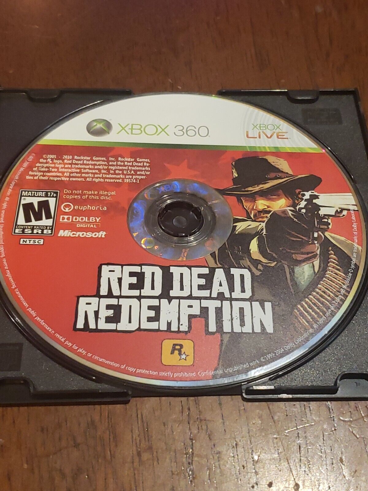 Red Dead Redemption - Xbox 360 Game - Complete & Tested Platinum Hits  710425398216