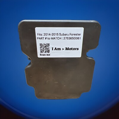 #ad #ad Refurbished ABS Brake Pump Module 2014 2015 Subaru Forester 27536SG061 $315.00