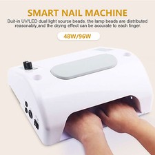 5in1 Manicure Machine Led Display Nail Lamp Dryer Vacuum Cleaner Nail Drill Dust