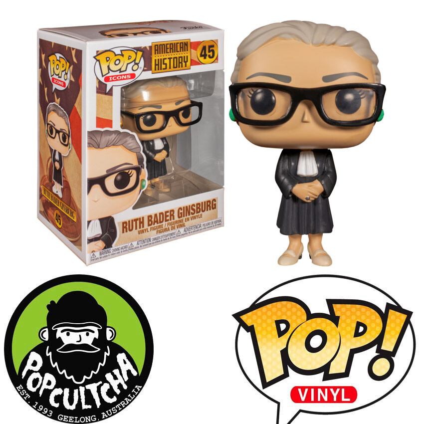 American History - Ruth Bader Ginsburg Pop! Vinyl Figure &Quot;New&Quot;