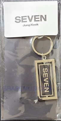 BTS JUNGKOOK ワイヤーキーリング JUNGKOOK JUNG KOOK BTS SEVEN OFFICIAL MD GOODS KEYRING NEW | eBay