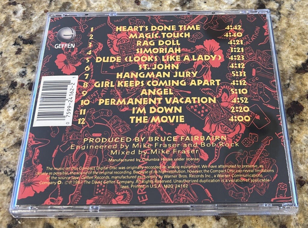 PERMANENT VACATION　エル.ジーン PERMANENT VACATIONエル.ジーン