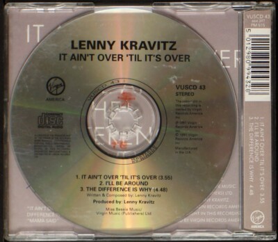 Lenny Kravitz - It Ain't Over 'Til It's Over (single) - CD [13045