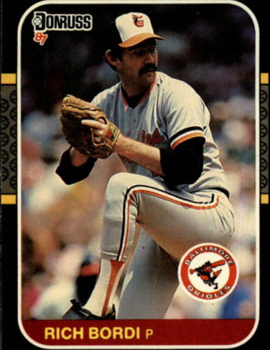 1987 Donruss Baseball Pick Complete Your Set #1-250 RC Stars - Picture 213 of 250