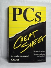PC's Cheat Sheet by Shelley O'Hara 1999 Que Corp Paperback