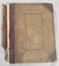 1880s PHARMACY LEDGER & Poison Register - J.O. CORLL & C.H. CASE, Jefferson Ohio