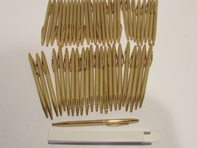 4 TERZETTI Model /"SLIM/" PLUS CHROME//GT BALLPOINT PENS-Slim Pen-GIFT BOXES