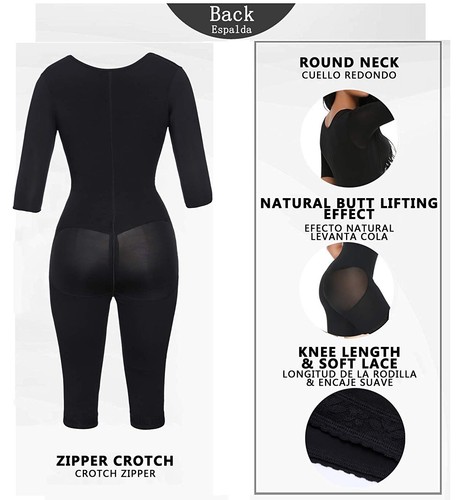 Women's Post Surgery Full Body Shaper Fajas Compression Garment Shapewear Corset - Picture 4 of 29