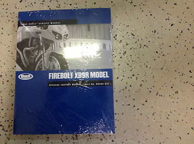 2003 BUELL FIREBOLT FIRE BOLT XB9R MODEL Service Shop Workshop Repair Manual 