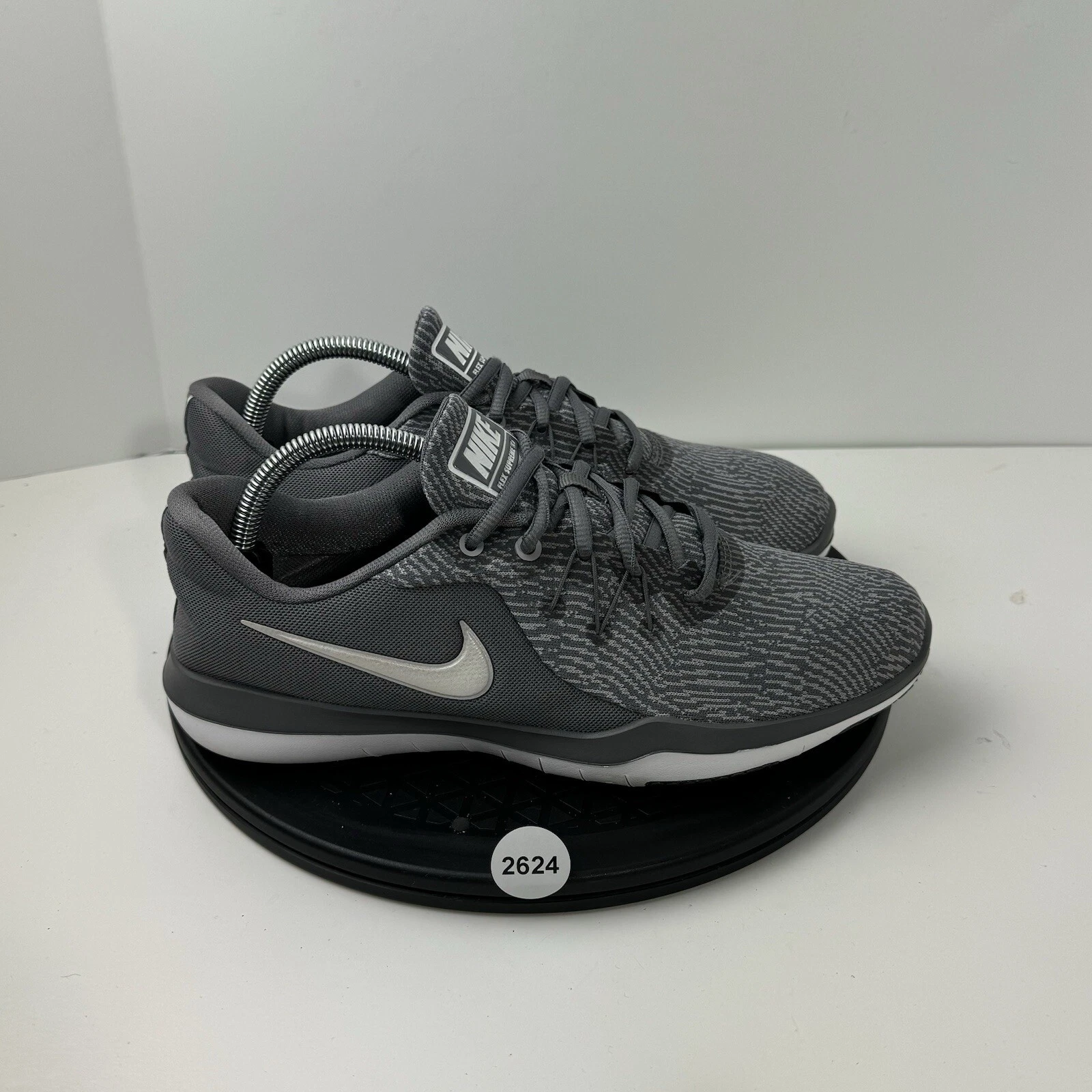 Chaussures d'entraînement gris Nike Flex Supreme TR 6 pour femme Taille 9,5 909014 019