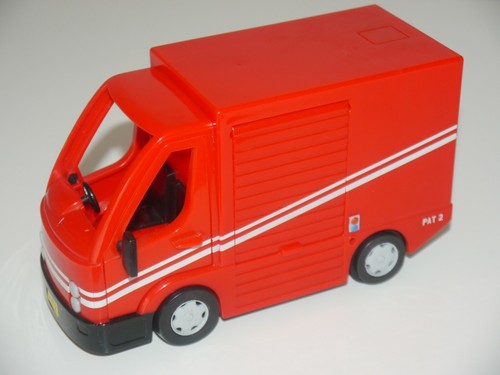 Cartero Pat Toys figuras coches vehículos SDS furgoneta bicicleta helicóptero camión TED - Imagen 12 de 29