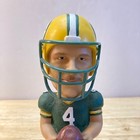 BRETT FAVRE Green Bay Packers NFL Official "QB CLUB" Hand-Painted Bobblehead — photo 7