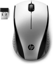 HP X3000 G3 Wireless Mouse Silver, up to 15-Month Battery,Scroll Wheel, Side Gri
