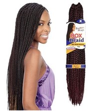 2X Freetress Braid Medium Box Braid Crochet Patch Hook 30 Inch Color 30 Brown