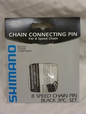 Shimano CN-M732 Connecting Pin   For 8 Speed Chain   Set of 3   Black   Z0459801