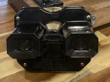 Vintage Sawyer's View-Master Black Viewer - Made In USA READ