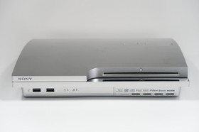 SONY PlayStation 3 PS3 CECH-2500A satin silver Console 160GB Good Condition F/S