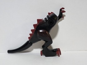 LEGO Black & Red Dragon Figure From 7094 King's Castle Siege Replacement Pieces 