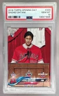 136971895 Shohei Ohtani 2018 Topps Opening Day #200 Rookie RC PSA 10