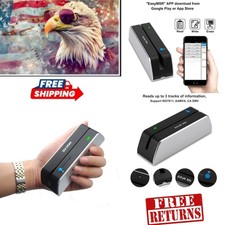 Bluetooth Card Reader/Writer for 1-3 Tracks – Compact and Portable Solution