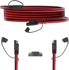 SAE Extension Cable 14 AWG - 20FT SAE to SAE Quick Disconnect Wire Harness SAE C