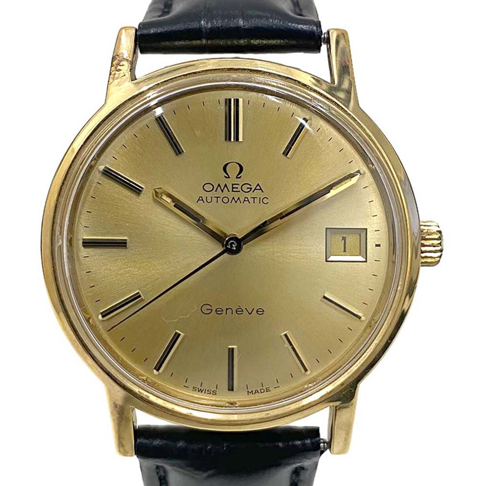 OMEGA Geneve [Geneva] 166.0163 Gold Case Size 35mm Men's Used