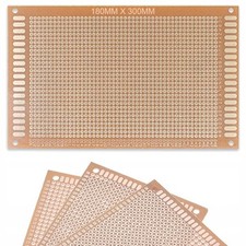 Rosfix Prototype Board 180x300mm THT Pitch 2.54mm 1 Sided