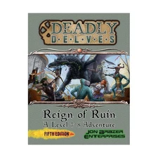 Jon Brazer DnD 5e Deadly Delves - Reign of Ruin VG+