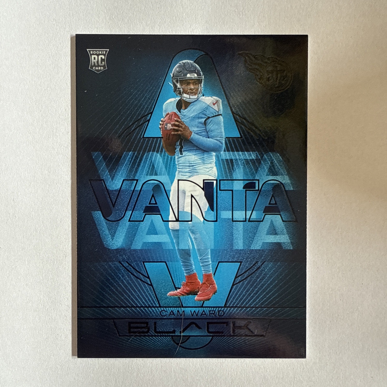 2025 Panini Black Case Hit Cam Ward Rookie Vanta Tennessee Titans Case Hit Rare