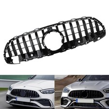 Kühlergrill Schwarz + Kamera passt für Mercedes W206 S206 Sport-Panamericana GT