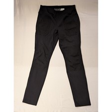 Carhartt Women's Medium Black Double Knee Fitted Work Pants Leggings