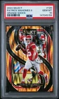 Patrick Mahomes 2024 Select Orange Shock /399 PSA 10 Gem Mint 120 Chiefs Low Pop