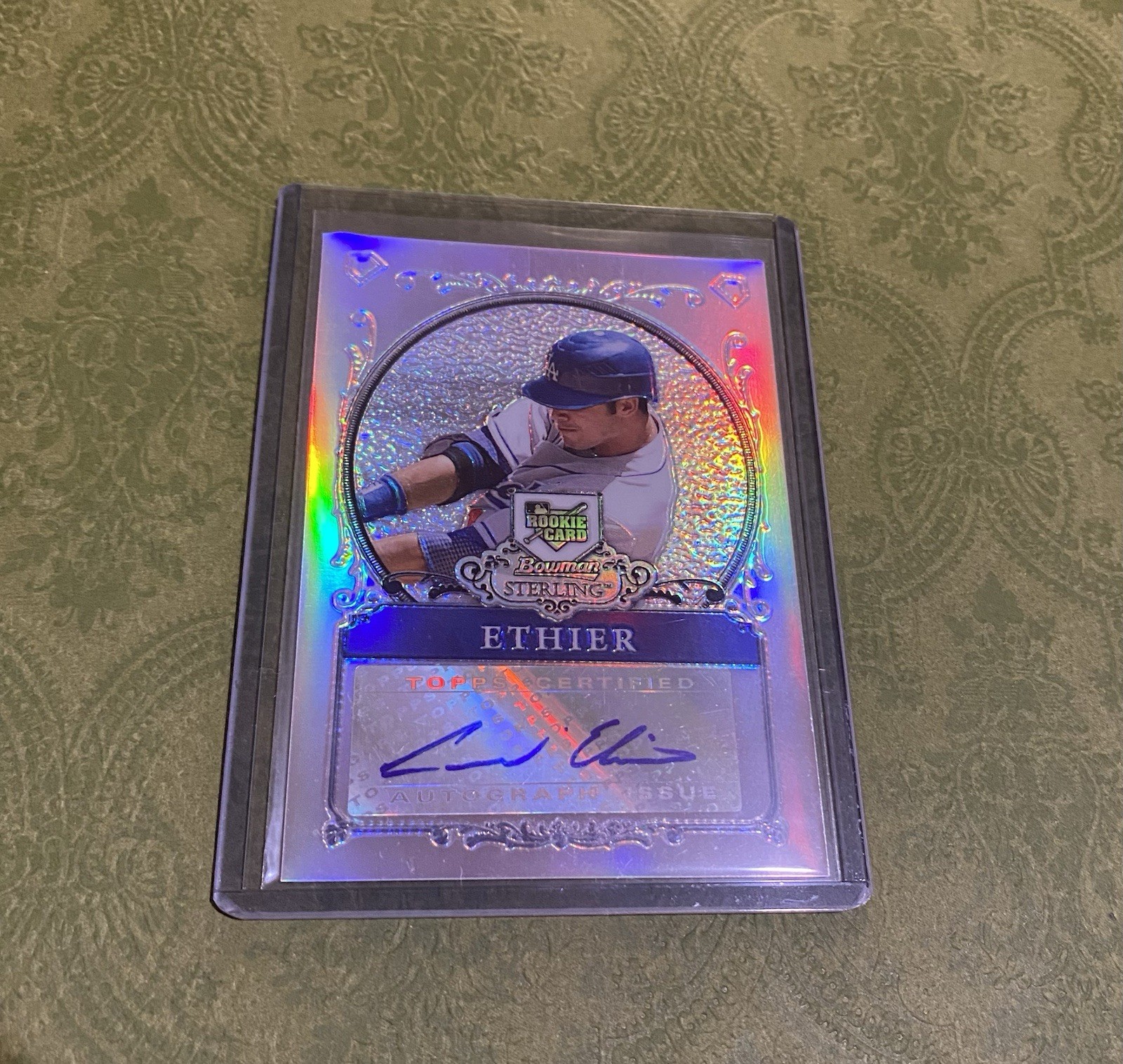 Andre Ethier, LA Dodgers, 2006 Topps, Bowman Sterling 24/199, BS-AE, Autographed