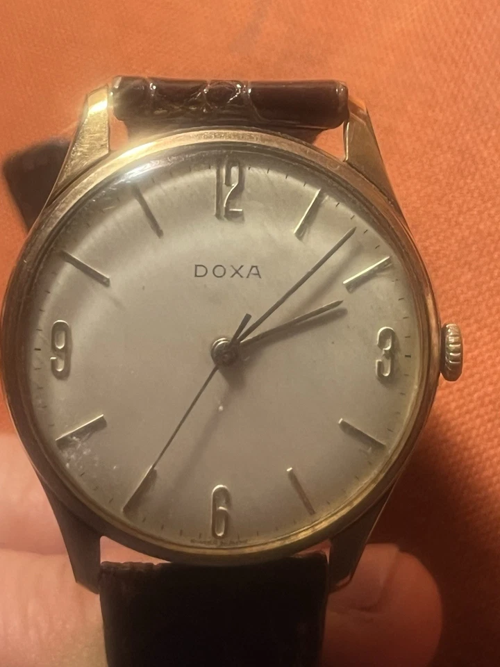 ✅ DOXA - Reloj suizo mecánico (de cuerda manual) - RARO VINTAGE - Coleccionistas’ ✅ Foto 4 de 4