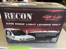 Recon 264142sw Super White Cab Roof Light Lenses 5pc Ford Super Duty 99-12 Recon 264142sw Super White Cab Roof Light Lenses 5pc Ford Super Duty 99-12