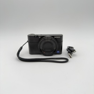Sony Cyber-shot DSC-RX100 20,2 MP Digitalkamera - Schwarz - Guter Zustand