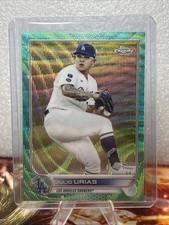 2022 Topps Chrome #3 Julio Urias Aqua Refractor #/199