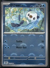 Oshawott (Poke Ball Pattern) 021/086 Common White Flare Pokemon Holo Near Mint