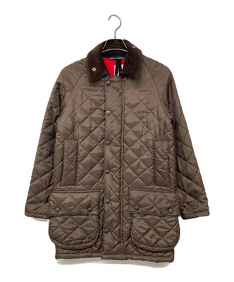 #ad BEAVER OF BOLTON Corduroy quilted collar coat Size: 38 Men Brown $124.99