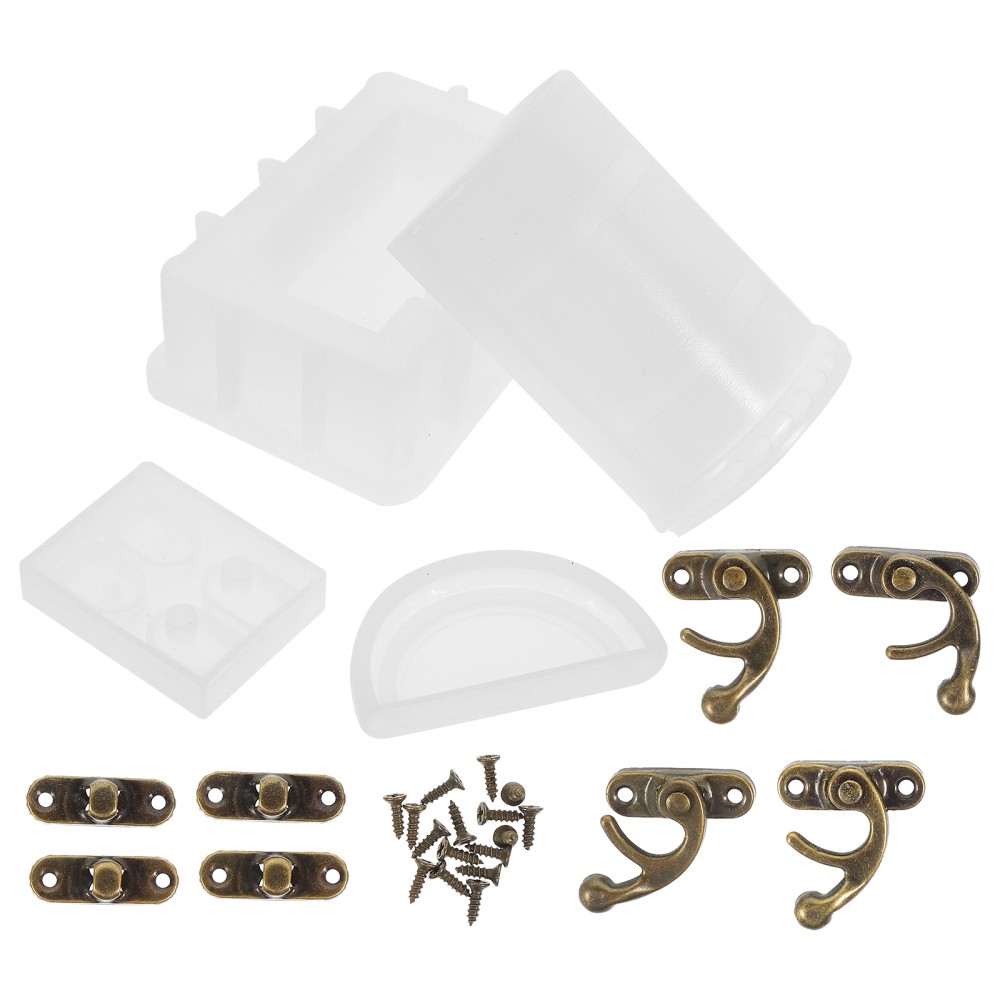 Treasure Box Mold Plaster Molds for Ceramics Chest Casting Epoxy