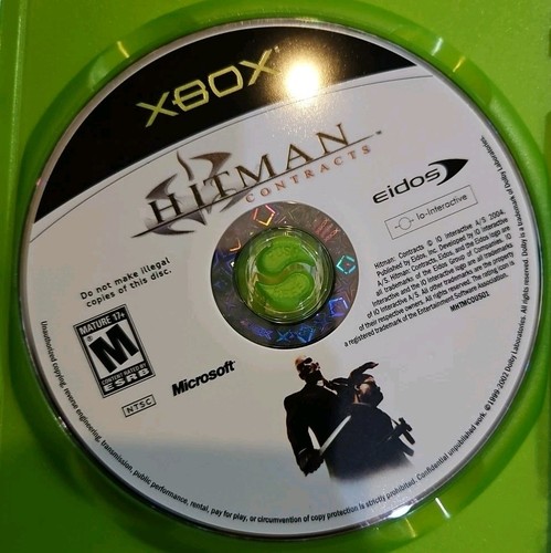 Hitman Contracts - Eidos (Microsoft Xbox, 2004) - Tested. No Scratches. New Case - Picture 4 of 4