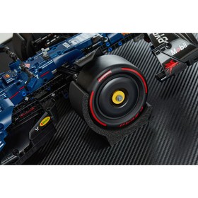 Acrylic Top-Speed Carbon Fiber Black Wall Mount Display Frame for LEGO Technic