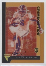 2021 Panini Chronicles Draft Picks Flux Orange DeVonta Smith #237 0hd6