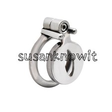 Men Metal Lock Belt Stainless Steel Cage Male Chastity Device Super Small Cage