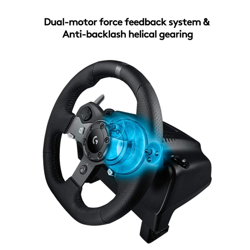 Logitech G920 Driving Force Gaming Lenkrad f  Xbox X|S, Xbox One/PC #Nur Lenkrad - Bild 2 von 4