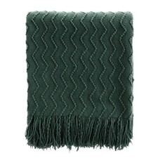 Christmas Green Throw Blanket for Couch, Forest Green Throw Blankets, Christm...