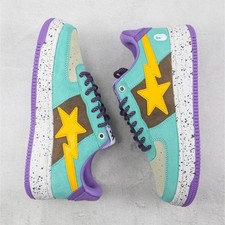 A Bathing Ape Bapesta Men s Low Top Lace-Up A...