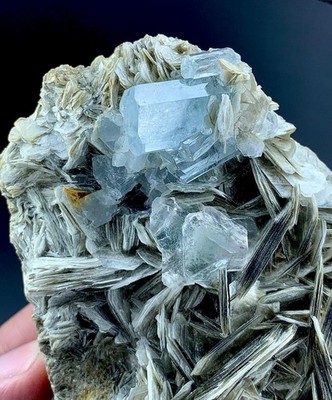 2048 Carat Aquamarine With Micca Crystal Specimen From Pakistan
