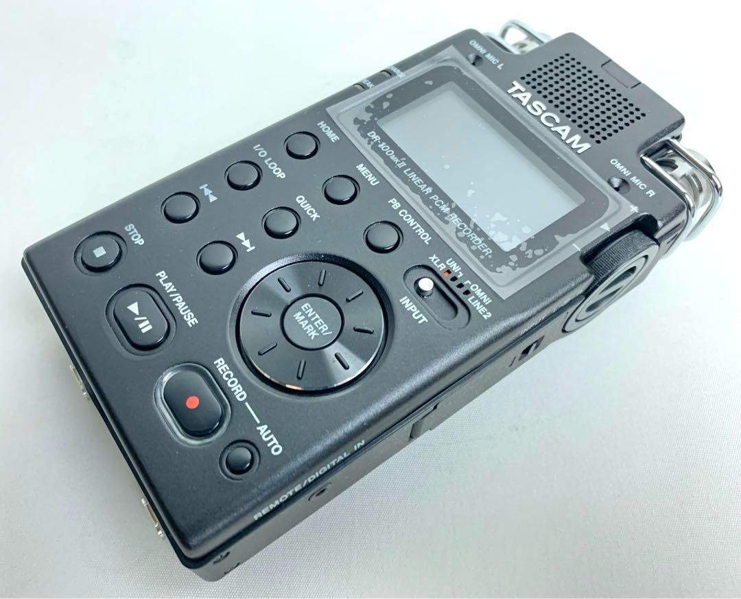 Tascam DR-100MKII 2-Channel Portable Digital Audio Recorder